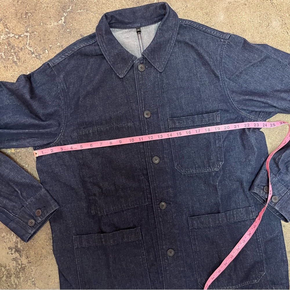 Muji Kapok Denim Chore Coat (M) - Picture 4 of 6